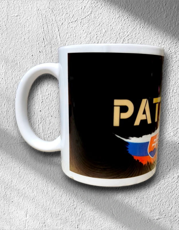 Šálka s logom SOM SLOVAN PATRIOT 1